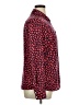 Dalia Collection 100% Polyester Polka Dots Red Long Sleeve Blouse Size XL - photo 4