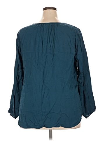 Old Navy 3/4 Sleeve Blouse (view 2)