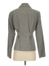 Larry Levine Plaid Gray Blazer Size 4 - photo 2