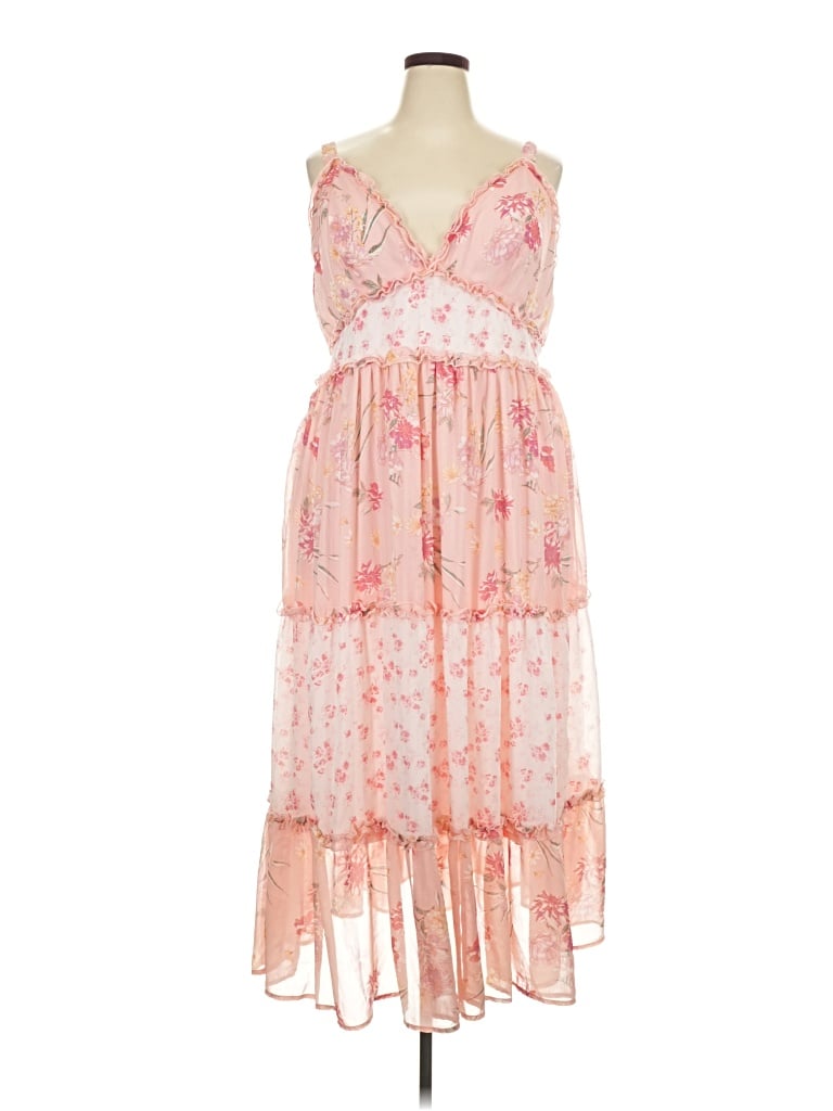 Pre-owned Torrid Cocktail Dress In Pink