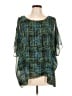 CAbi Green Short Sleeve Blouse Size L - photo 1