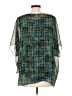 CAbi Green Short Sleeve Blouse Size L - photo 2