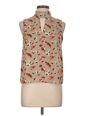 Paper Crane Sleeveless Blouse (view 1)
