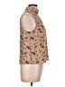 Paper Crane 100% Polyester Tan Sleeveless Blouse Size L - photo 4