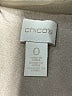 Chico's 100% Polyester Solid Tan Casual Dress Size S - photo 7