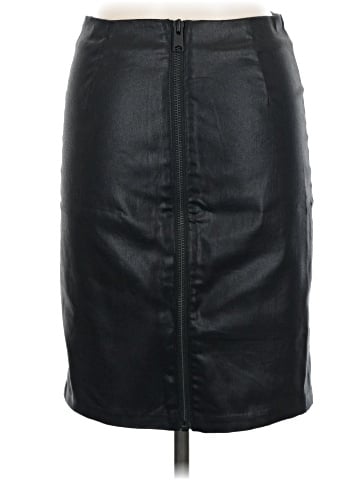 ALLSAINTS Faux Leather Skirt (view 2)