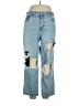 American Eagle Outfitters Color Block Blue Jeans Size 14 - photo 1