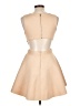 Symphony Tan Cocktail Dress Size L - photo 2