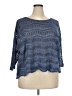 Ruby Rd. Blue Cardigan Size 3X - photo 1