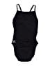 Speedo Solid Black One Piece Swimsuit Size 12 - photo 1