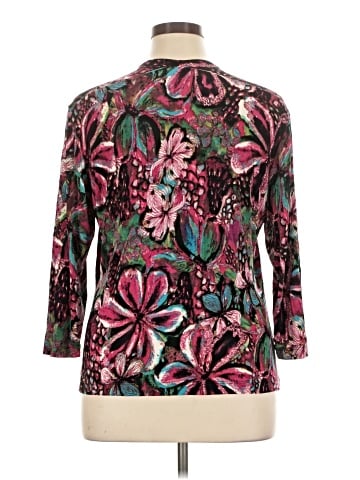 Travelers by Chico's 3/4 Sleeve Top (view 2)