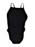 Speedo Solid Black One Piece Swimsuit Size 12 - photo 2