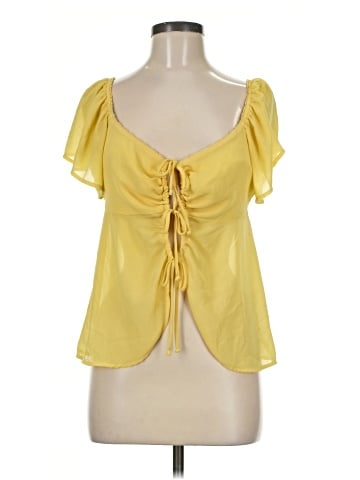 Wild Fable Short Sleeve Blouse (view 1)