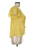 Wild Fable Yellow Short Sleeve Blouse Size M - photo 4