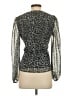 The Kooples Silver Long Sleeve Blouse Size Sm (1) - photo 2