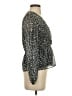 The Kooples Silver Long Sleeve Blouse Size Sm (1) - photo 4