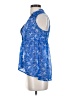 Candie's 100% Polyester Blue Sleeveless Blouse Size XS - photo 5