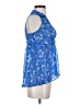 Candie's 100% Polyester Blue Sleeveless Blouse Size XS - photo 4