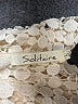 Solitaire Ivory Sleeveless Blouse Size L - photo 7