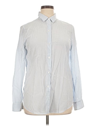 Equipment Long Sleeve Silk Top (view 1)