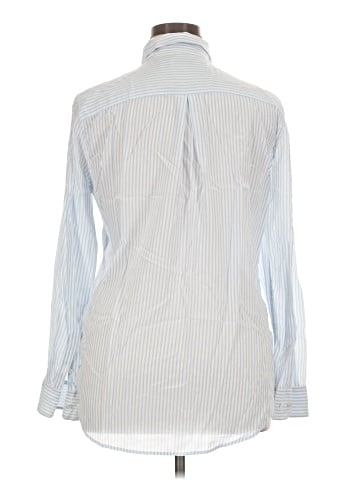 Equipment Long Sleeve Silk Top (view 2)
