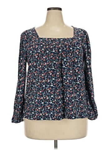 Lucky Brand 3/4 Sleeve Blouse (view 1)