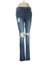 Flying Monkey Hearts Blue Jeans Size 29 waist - photo 1