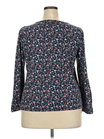 Lucky Brand 3/4 Sleeve Blouse (view 2)