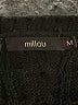 Millau 100% Cotton Metallic Black Pullover Sweater Size M - photo 4