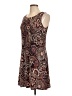 Perceptions Paisley Brown Casual Dress Size 10 - photo 4