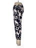 Rafaella Print Blue Active Pants Size 12 - photo 5