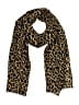 J.Crew Animal Print Black Scarf One size - photo 1