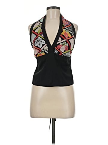 Trina Turk Sleeveless Silk Top (view 1)