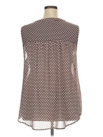 Rose + Olive Sleeveless Blouse (view 2)
