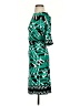 BCBGMAXAZRIA Print White Green Cocktail Dress Size XS - photo 5