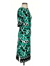 BCBGMAXAZRIA Print White Green Cocktail Dress Size XS - photo 4