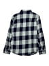 Hurley Checkered-gingham Blue Long Sleeve Button-Down Shirt Size 13 - 15 - photo 2