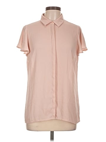 Worthington Short Sleeve Blouse (view 1)