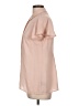 Worthington 100% Polyester Pink Short Sleeve Blouse Size L - photo 5