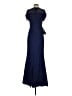 JS Collections Blue Cocktail Dress Size 2 - photo 2