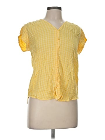 Liz Claiborne Short Sleeve Blouse (view 1)