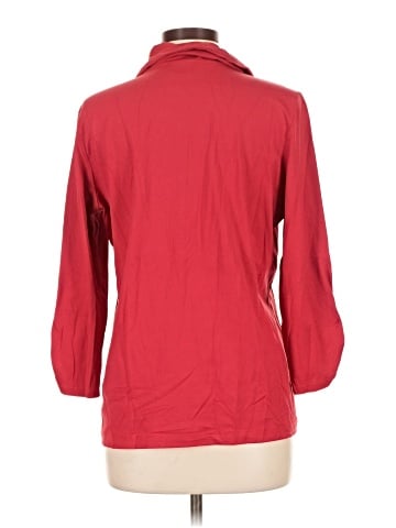 Zenergy by Chico's 3/4 Sleeve Button-Down Shirt (view 2)