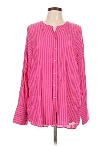Isaac Mizrahi LIVE! Long Sleeve Blouse (view 1)