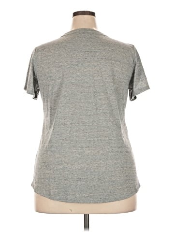Liz Claiborne Short Sleeve Henley (view 2)