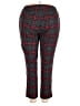 Talbots Plaid Red Casual Pants Size 18 - photo 2
