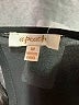 Peach Solid Black Cocktail Dress Size M - photo 7