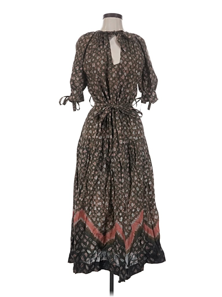 Pre-owned Opt Casual Dress In Brown