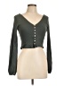 Lulus Green Long Sleeve Top Size L - photo 1
