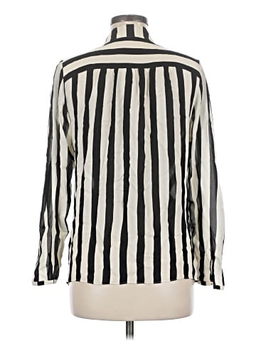 By Malene Birger Long Sleeve Silk Top (view 2)