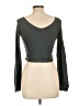 Lulus Green Long Sleeve Top Size L - photo 2